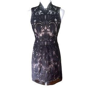 Yoana Baraschi - Black Lace Mini Dress - Size 4